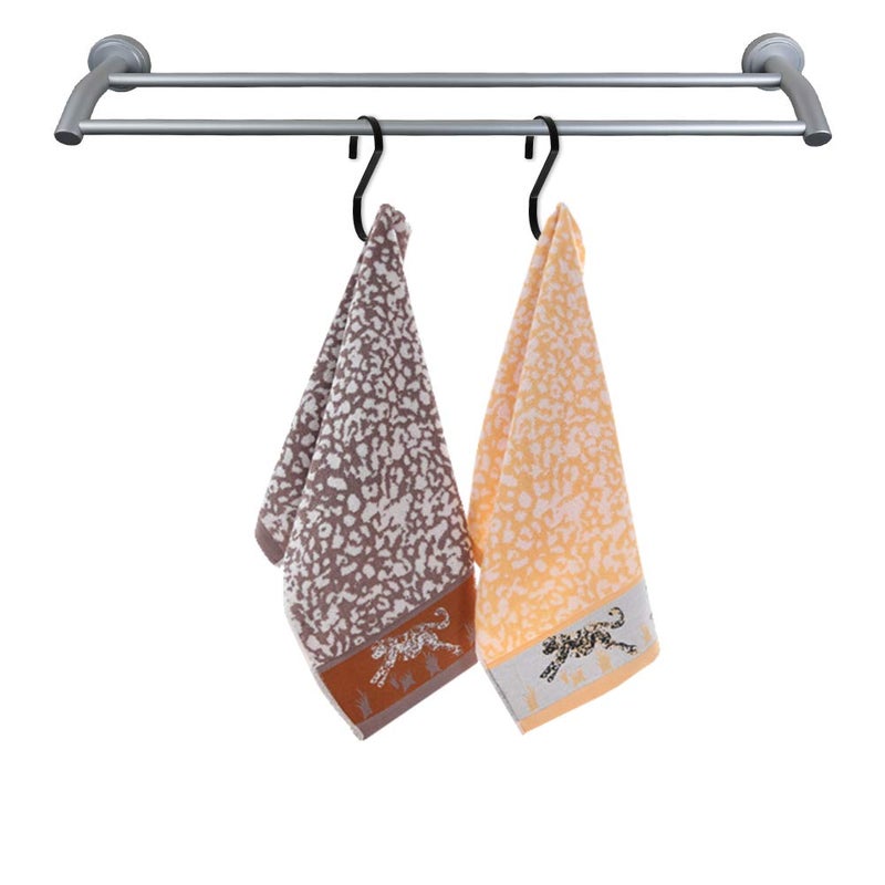 SumDirect 10pcs 4 Inch Black Medium Flat S Hooks, Heavy Duty Stainless Steel S Shaped Hooks for Hanging Pots and Pans,Outdoor Plants and Clothes - Image 5